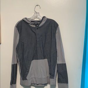 Kenneth Cole Reaction long sleeve hooded shirt